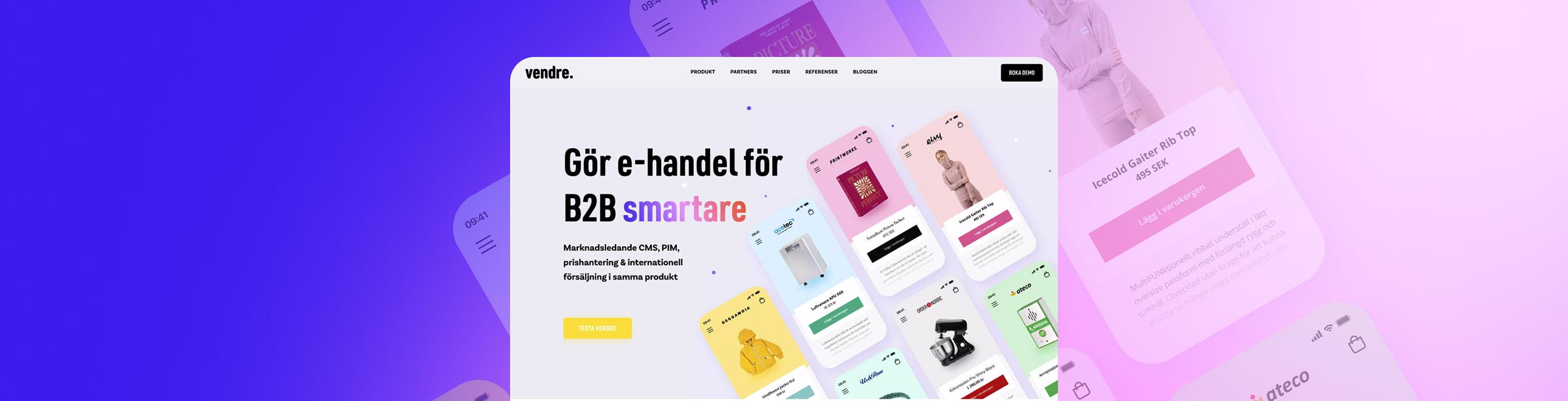 Vendre e-handelsplattform