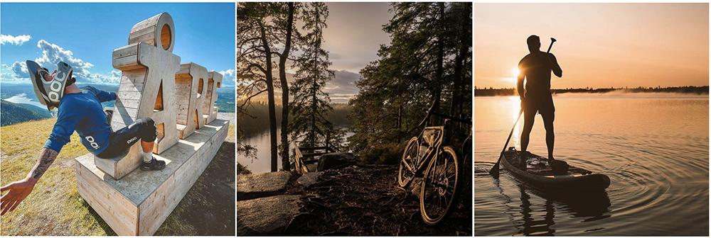 Calle Conradsson, sökmotorspecialist på Bizkit ute på äventyr