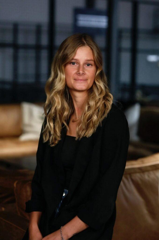 Sandra Johansson, webbutvecklare på Bizkit