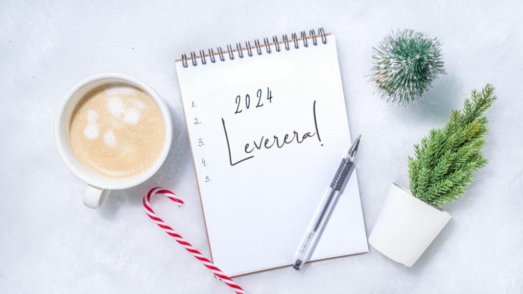 block med planen för 2024 - att leverera!